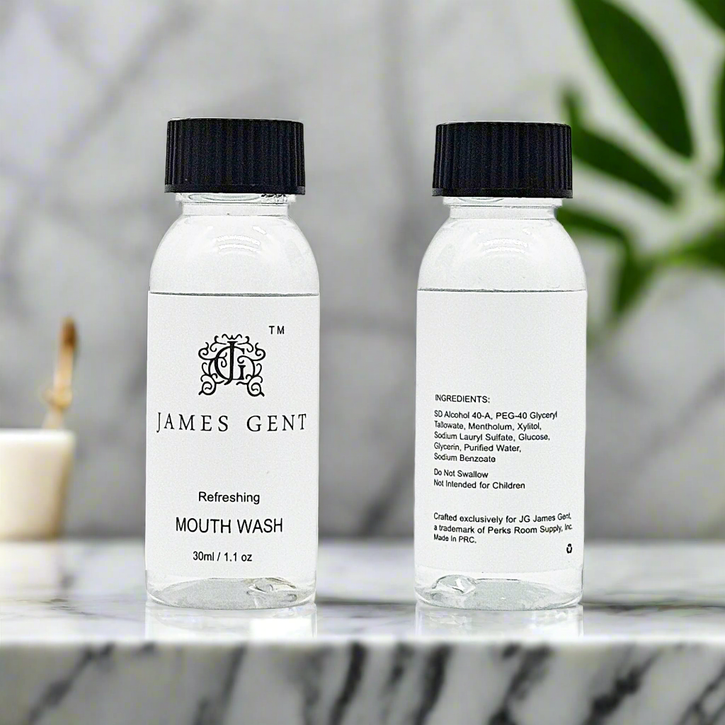 James Gent Mint Mouthwash, 30 mL - 50 or 200 Pack