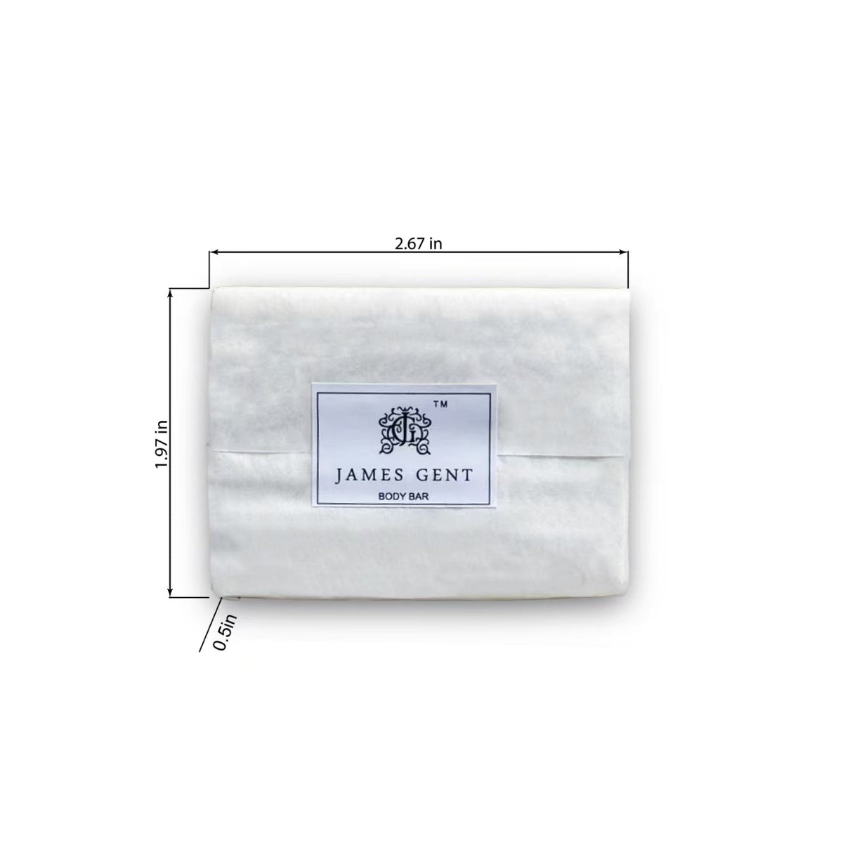 James Gent White Tea Soap Bars, 55 g - 125 Pack