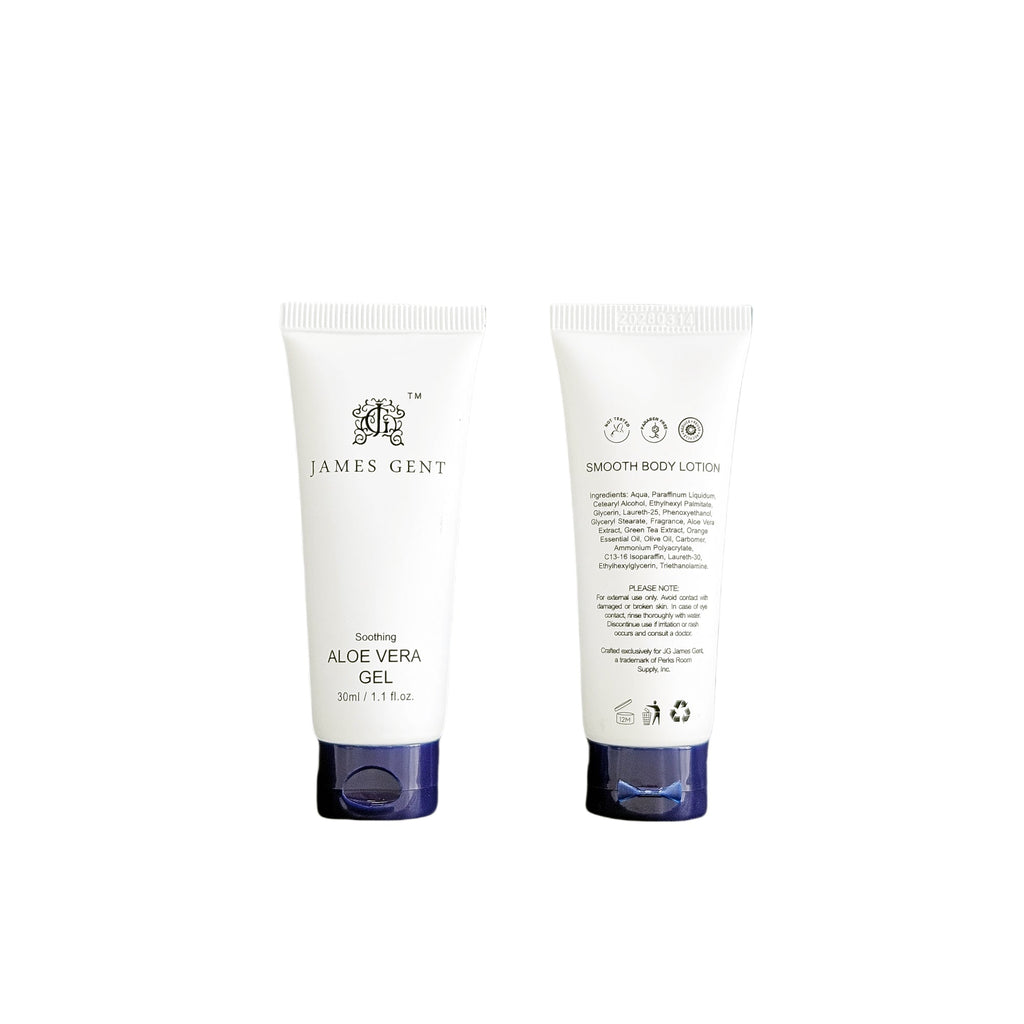 James Gent Body Lotion & Aloe Vera Gel, 30 mL - 20 or 120 Tubes