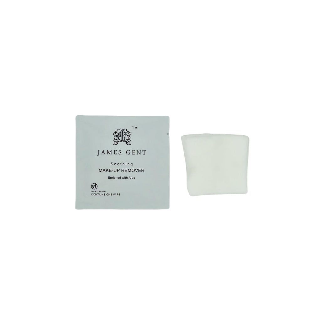 James Gent Aloe Makeup Remover Wipes - 250 or 500 Pack