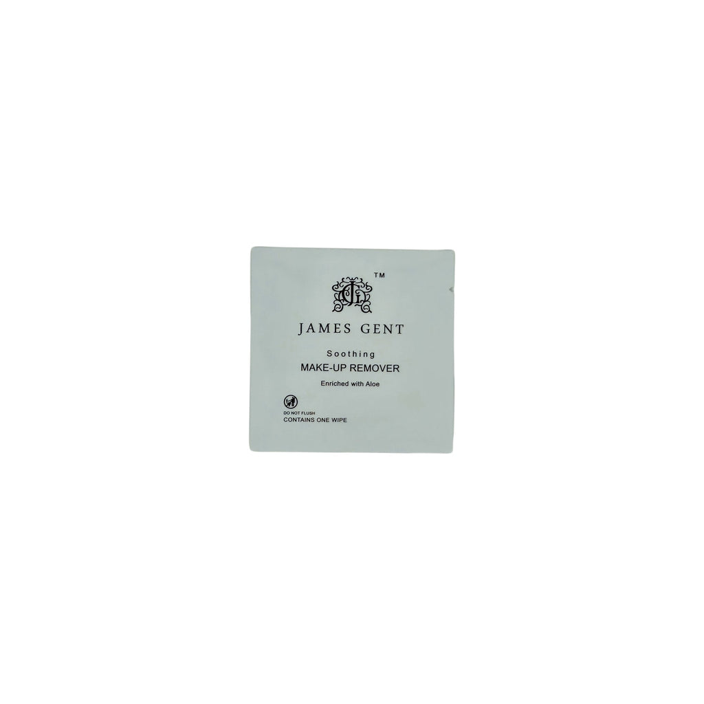 James Gent Aloe Makeup Remover Wipes - 250 or 500 Pack