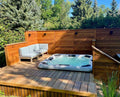 Alpine 7-Person Luxury Hot Tub – Hydrotherapy Spa with LED Lighting