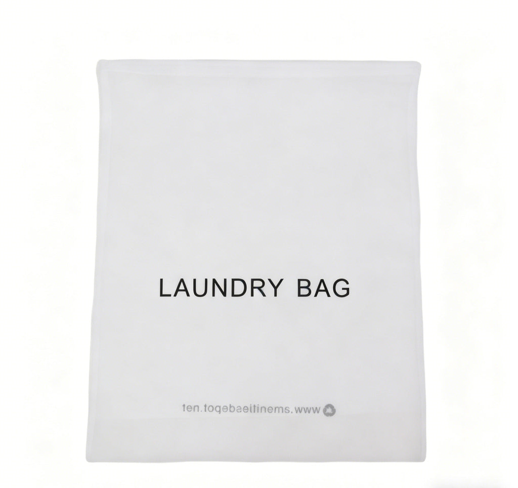 Disposable Drawstring Laundry Bags, 50 or 100 Pack - 60 x 50 cm