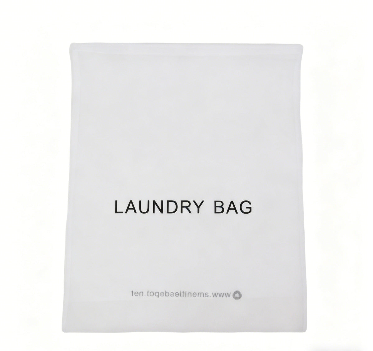 Disposable Drawstring Laundry Bags, 50 or 100 Pack - 60 x 50 cm