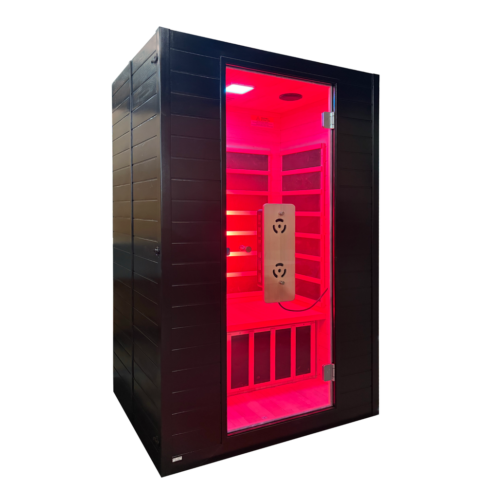 Malmo Infrared + Red Light Therapy Sauna | Canadian Hemlock | 2 Person