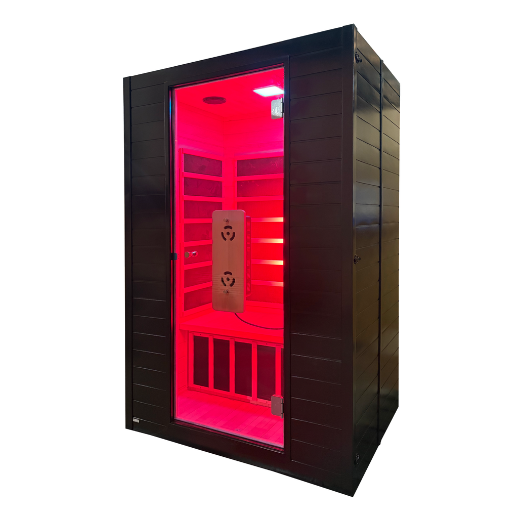 Malmo Infrared + Red Light Therapy Sauna | Canadian Hemlock | 2 Person