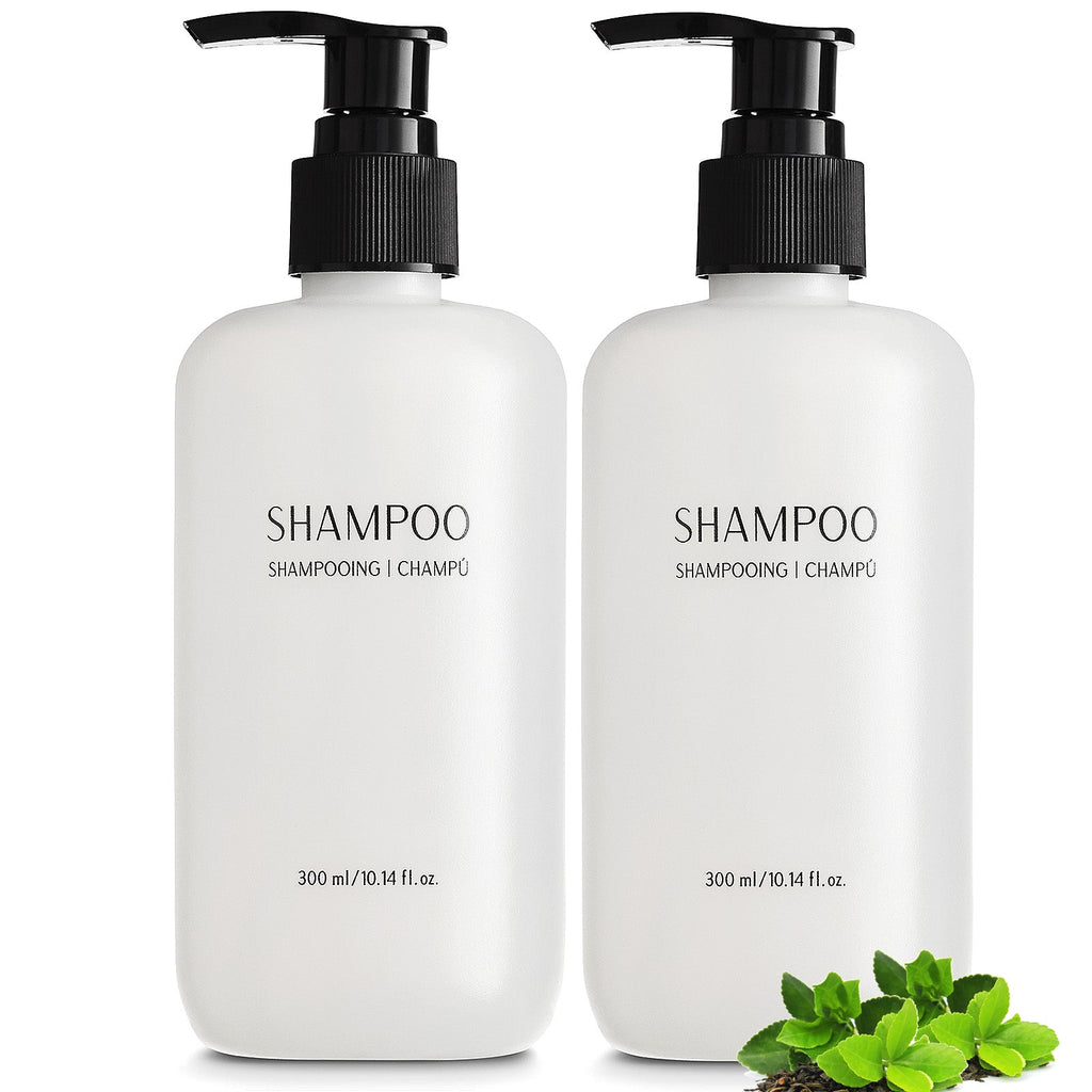 Nisgur Shampoo Pump Bottles, 300 mL - 12 Pack