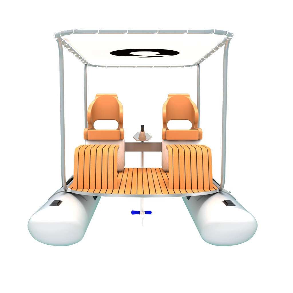 PRO Inflatable Electric Boat | Luxury Mini Yacht | EU-Made | 4 Person