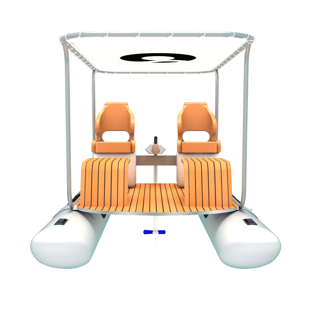 PRO Inflatable Electric Boat | Luxury Mini Yacht | EU-Made | 4 Person