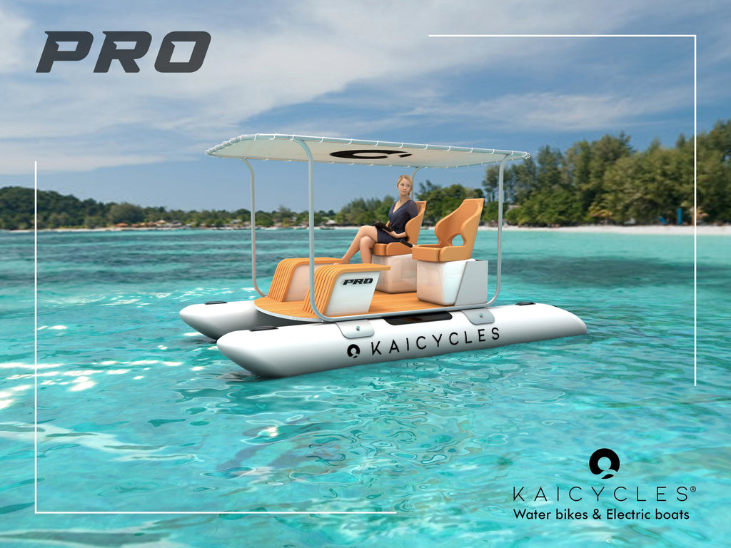 PRO Inflatable Electric Boat | Luxury Mini Yacht | EU-Made | 4 Person