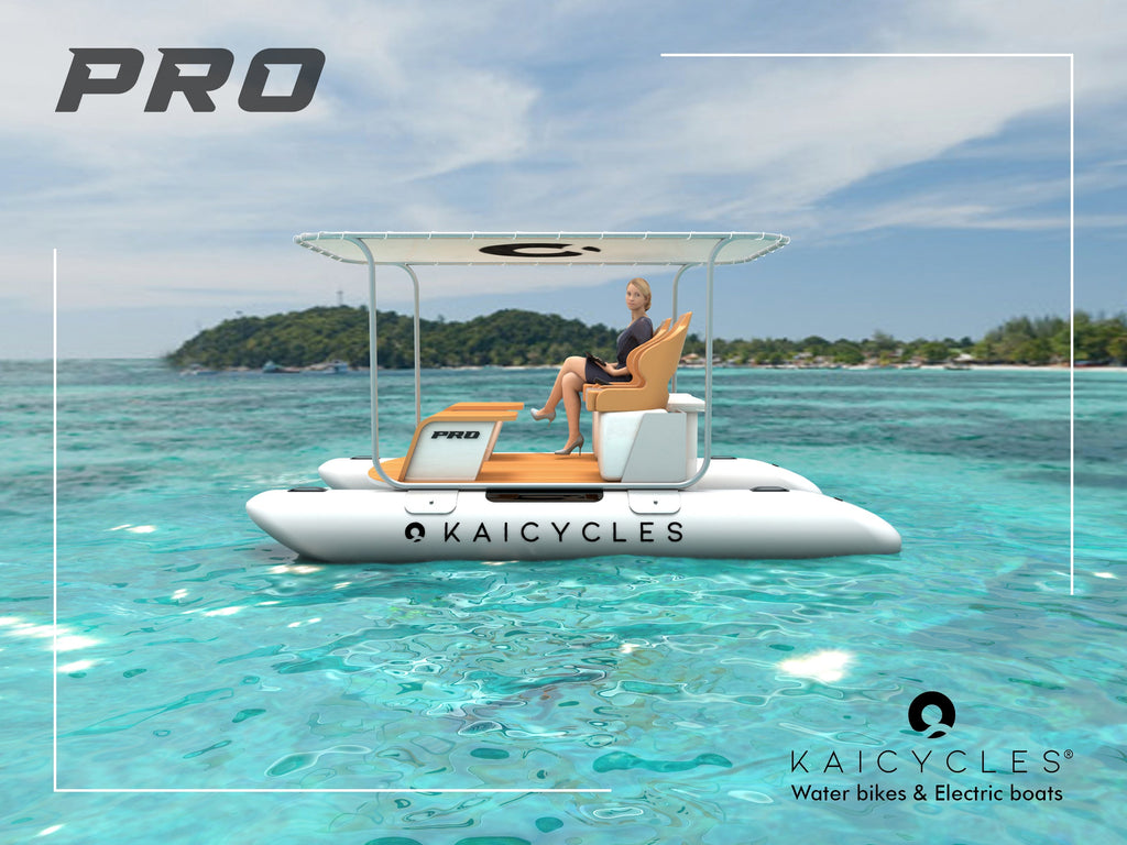 PRO Inflatable Electric Boat | Luxury Mini Yacht | EU-Made | 4 Person