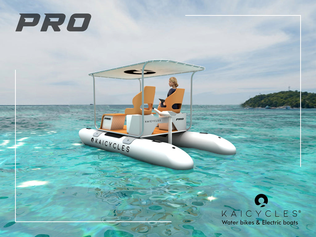 PRO Inflatable Electric Boat | Luxury Mini Yacht | EU-Made | 4 Person