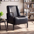 Upholstered Accent Chair with Padded Seat and Armrests