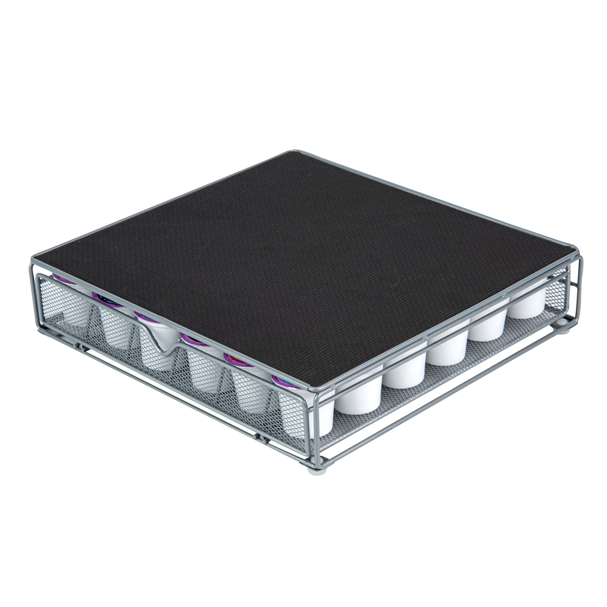 Iron Coffee Pod Storage Drawer – Holds 36 K-Cups