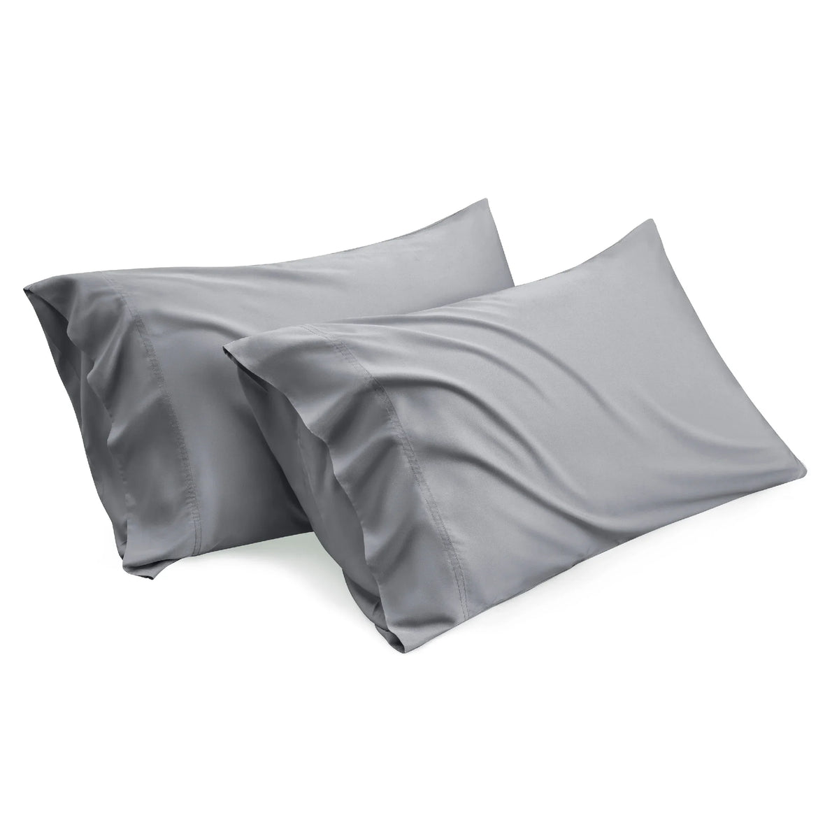 Bamboo-Derived Rayon Pillowcases - 2 Pack, Multiple Sizes