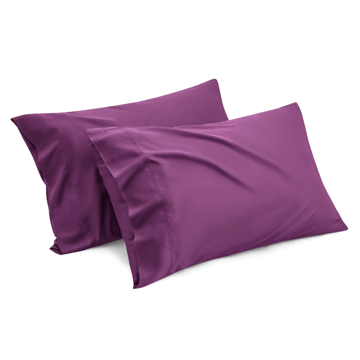 Bamboo-Derived Rayon Pillowcases - 2 Pack, Multiple Sizes