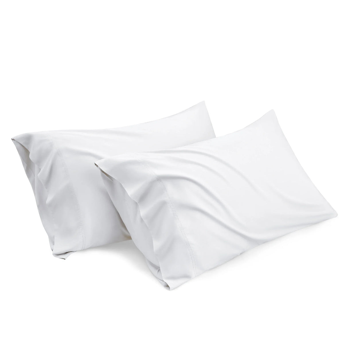 Bamboo-Derived Rayon Pillowcases - 2 Pack, Multiple Sizes