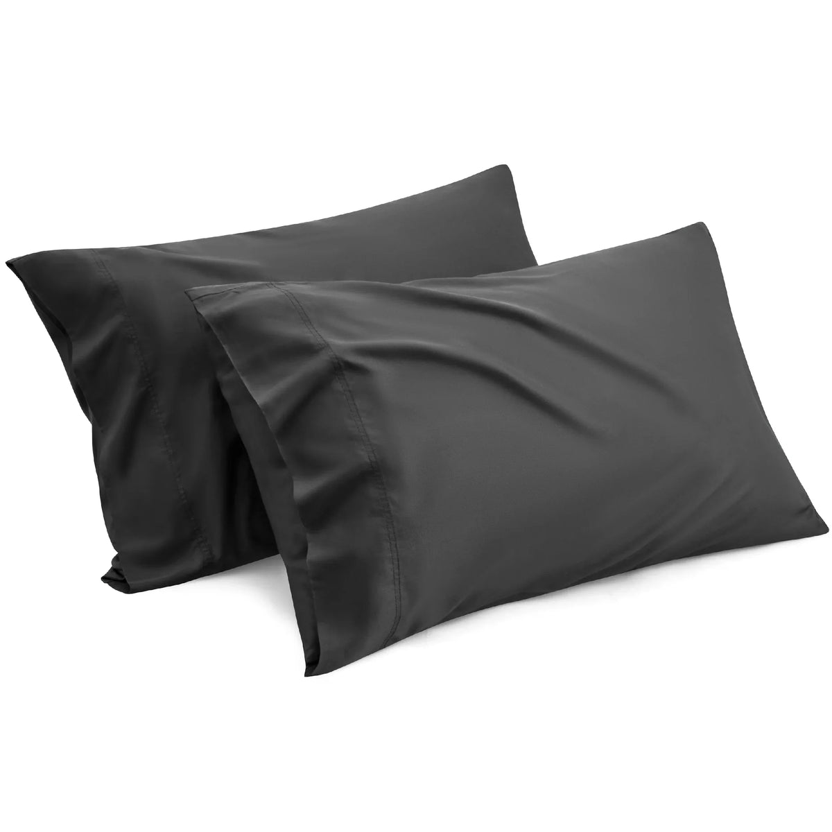 Bamboo-Derived Rayon Pillowcases - 2 Pack, Multiple Sizes