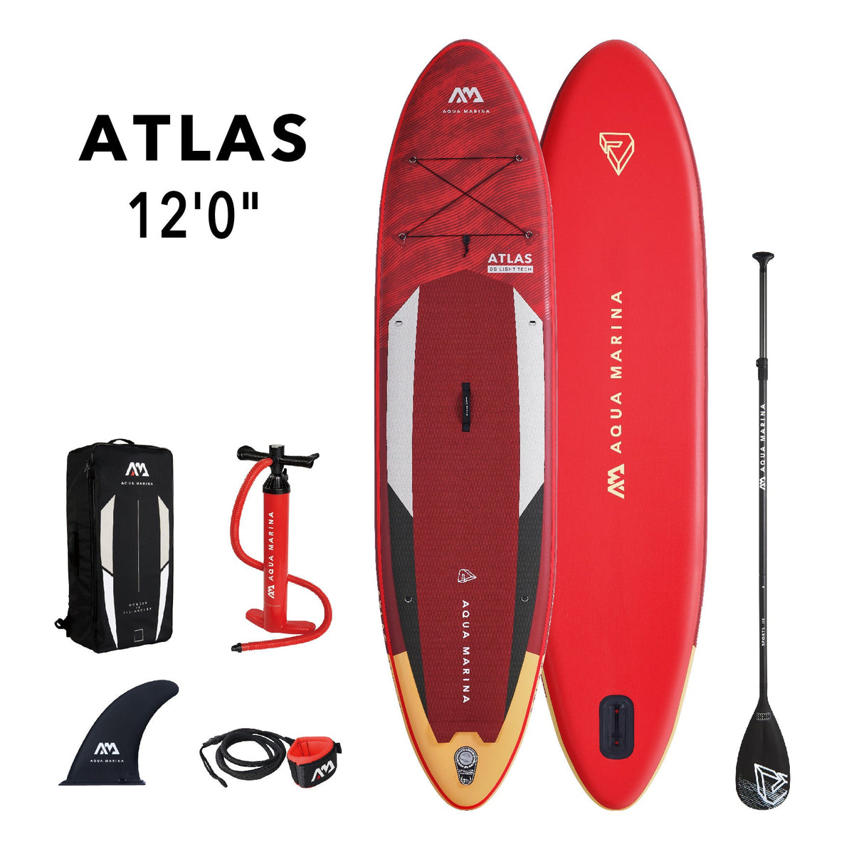 Aqua Marina ATLAS 12'0 Inflatable Stand Up Paddle Board
