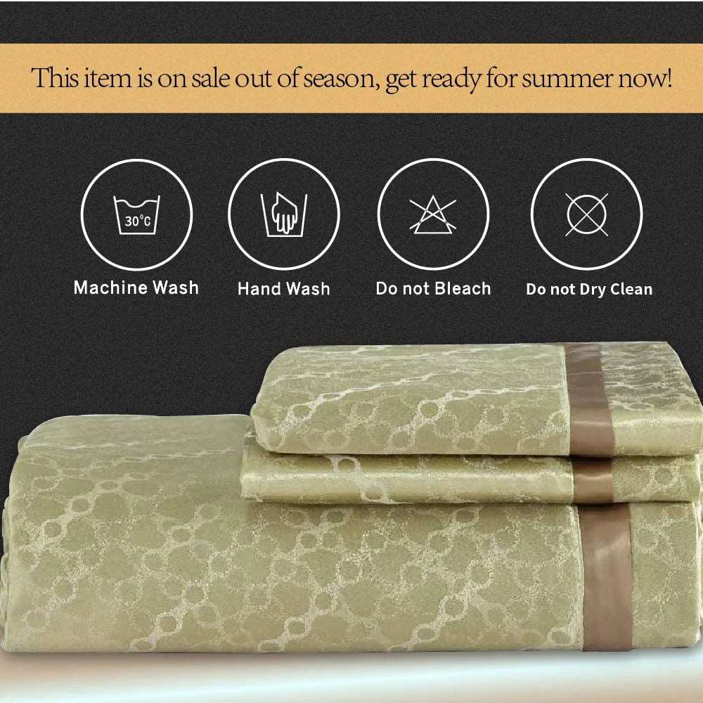 DreamTech Bamboo-Blend 3-Piece Duvet Cover Set