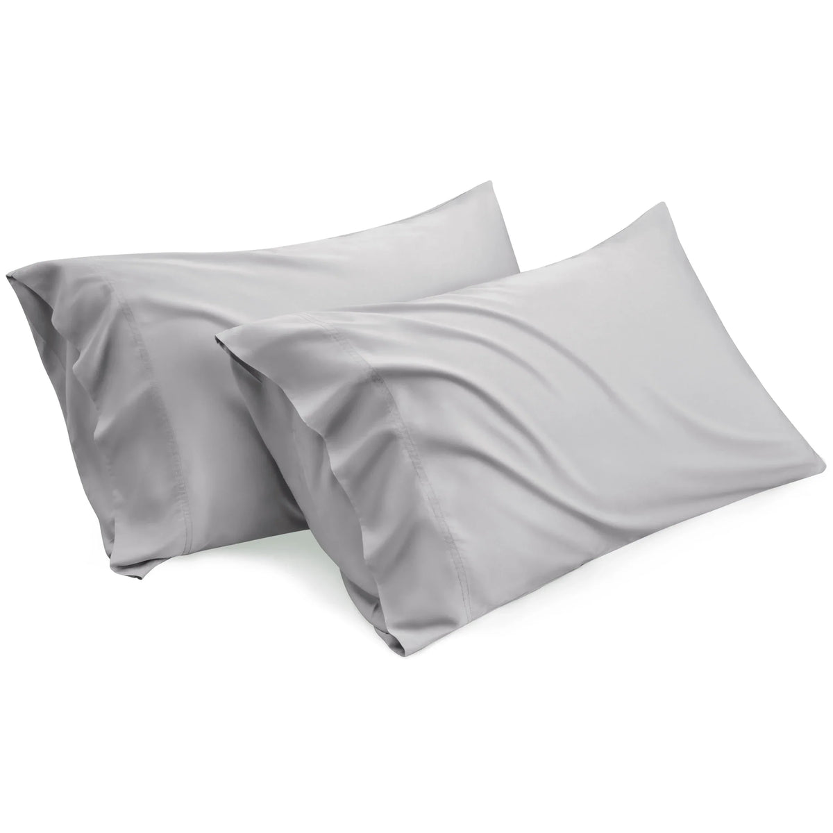 Bamboo-Derived Rayon Pillowcases - 2 Pack, Multiple Sizes