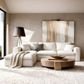 Oversized Modular Sectional Sofa, Boneless Cloud Couch with L-Shaped Chaise, Upholstered Deep Seat Comfy Couch for, Custom
