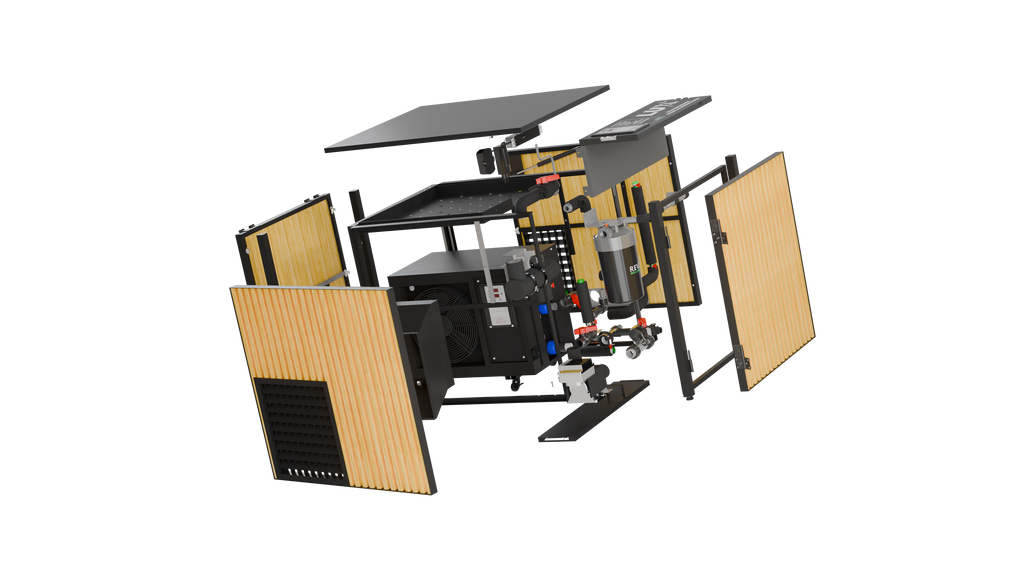 X Tub Acrylic Cold Plunge + LUX High Performance Chiller & Filtration System