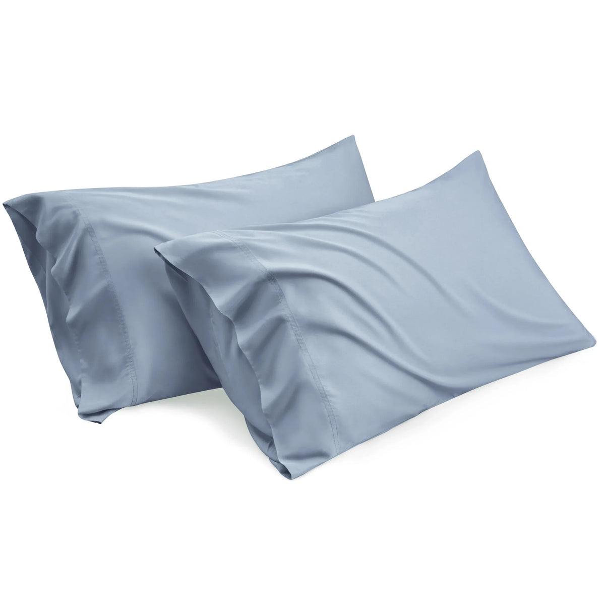 Bamboo-Derived Rayon Pillowcases - 2 Pack, Multiple Sizes