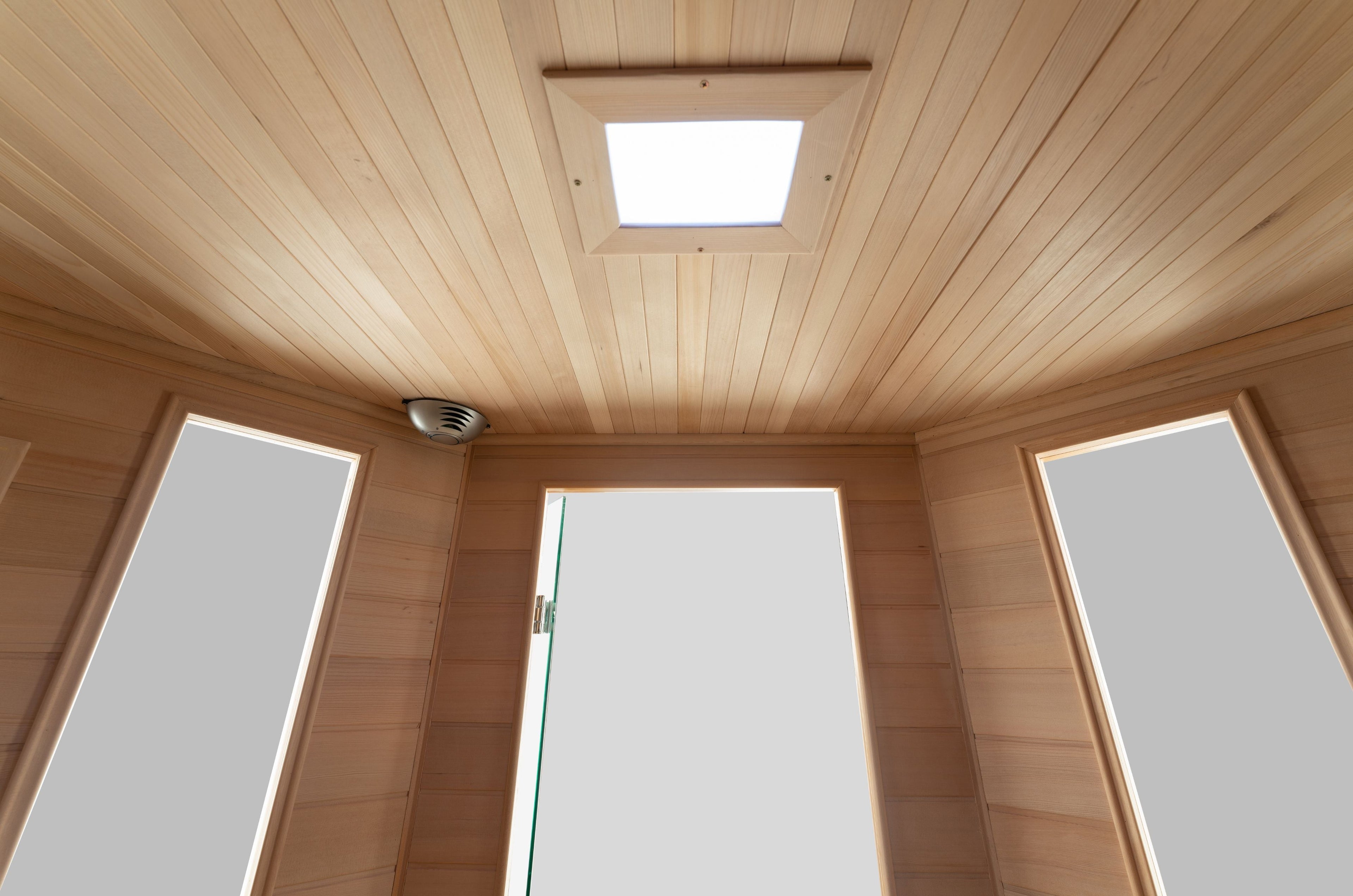 Vienna Corner Far Infrared Sauna | Canadian Hemlock | 4-5 Person