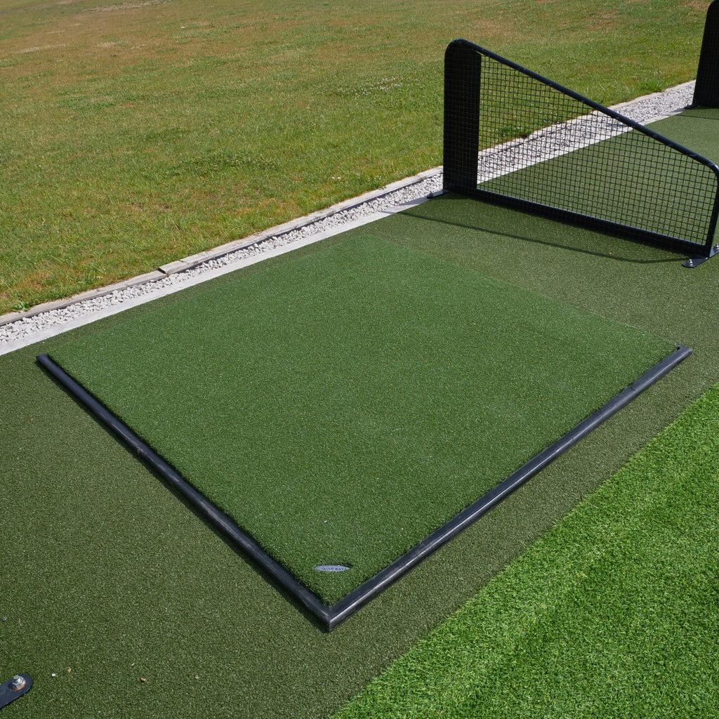 GolfBays Insert Tee Hitting Mat 4'11" x 4'11"