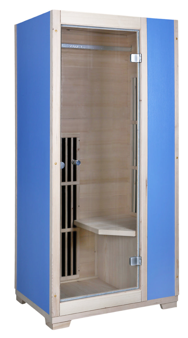 Blisspod Vienna 1-Person Far Infrared Sauna – Canadian Hemlock, Very Low EMF