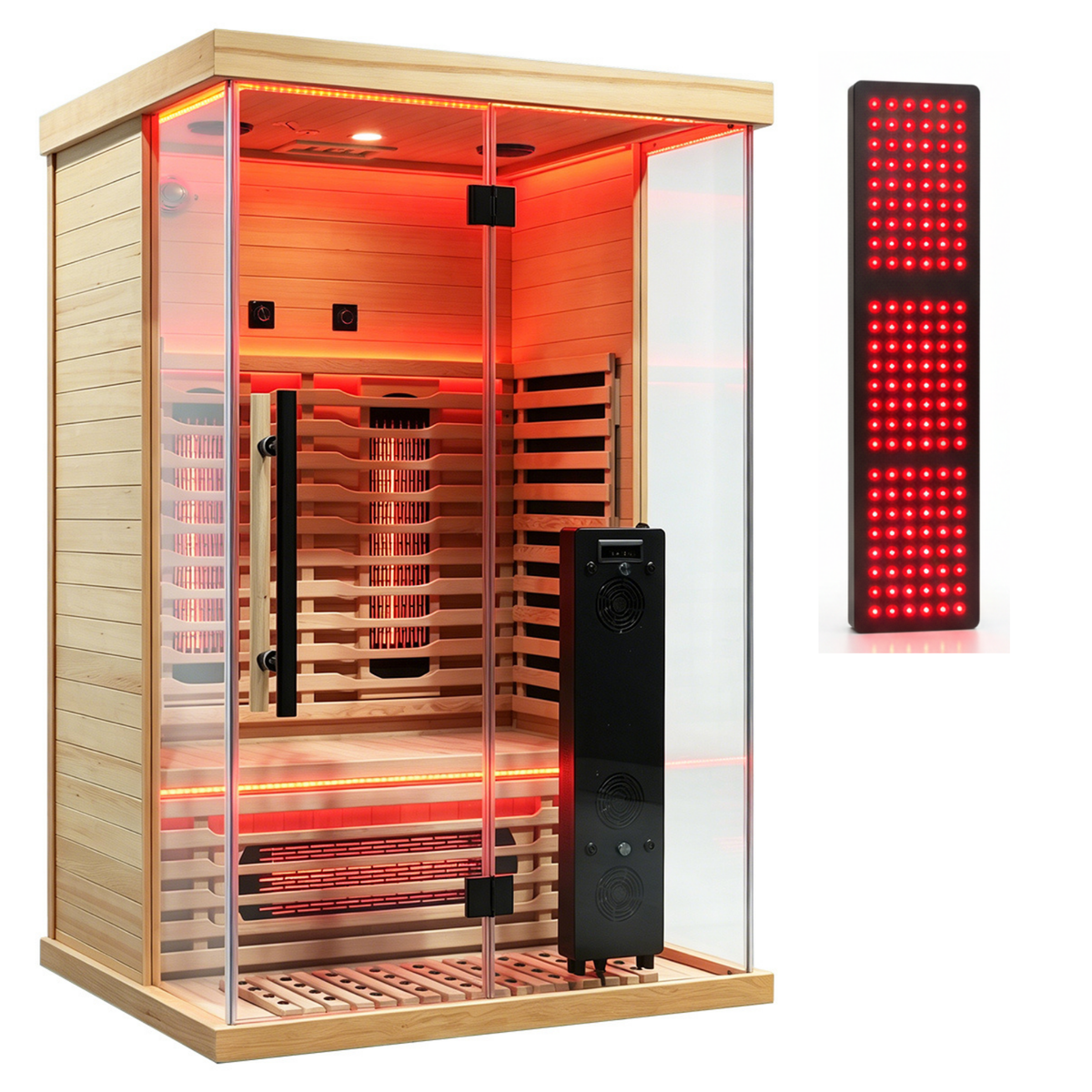 Blisspod Vantaa RED Full-Spectrum Sauna for 2 People