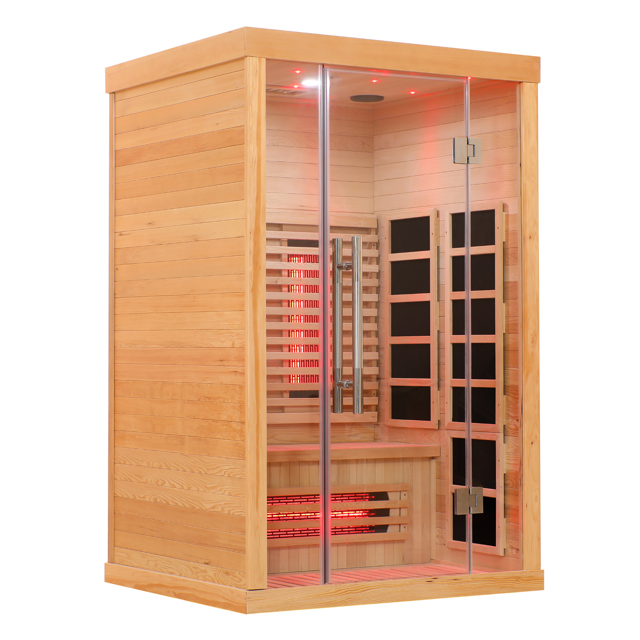 Venetian Full Spectrum Infrared Sauna | Canadian Hemlock | 2 Person