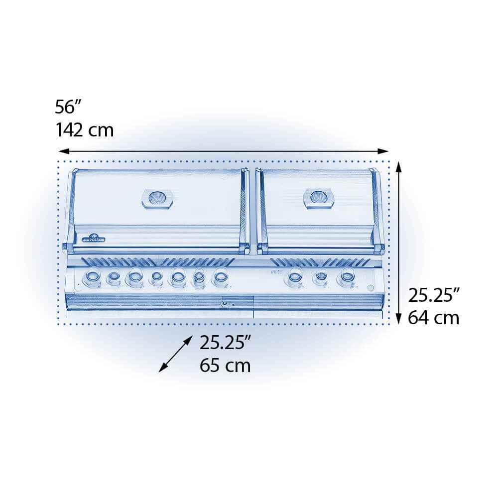 Napoleon Prestige PRO 825 Gas Grill with Infrared Rear Burner