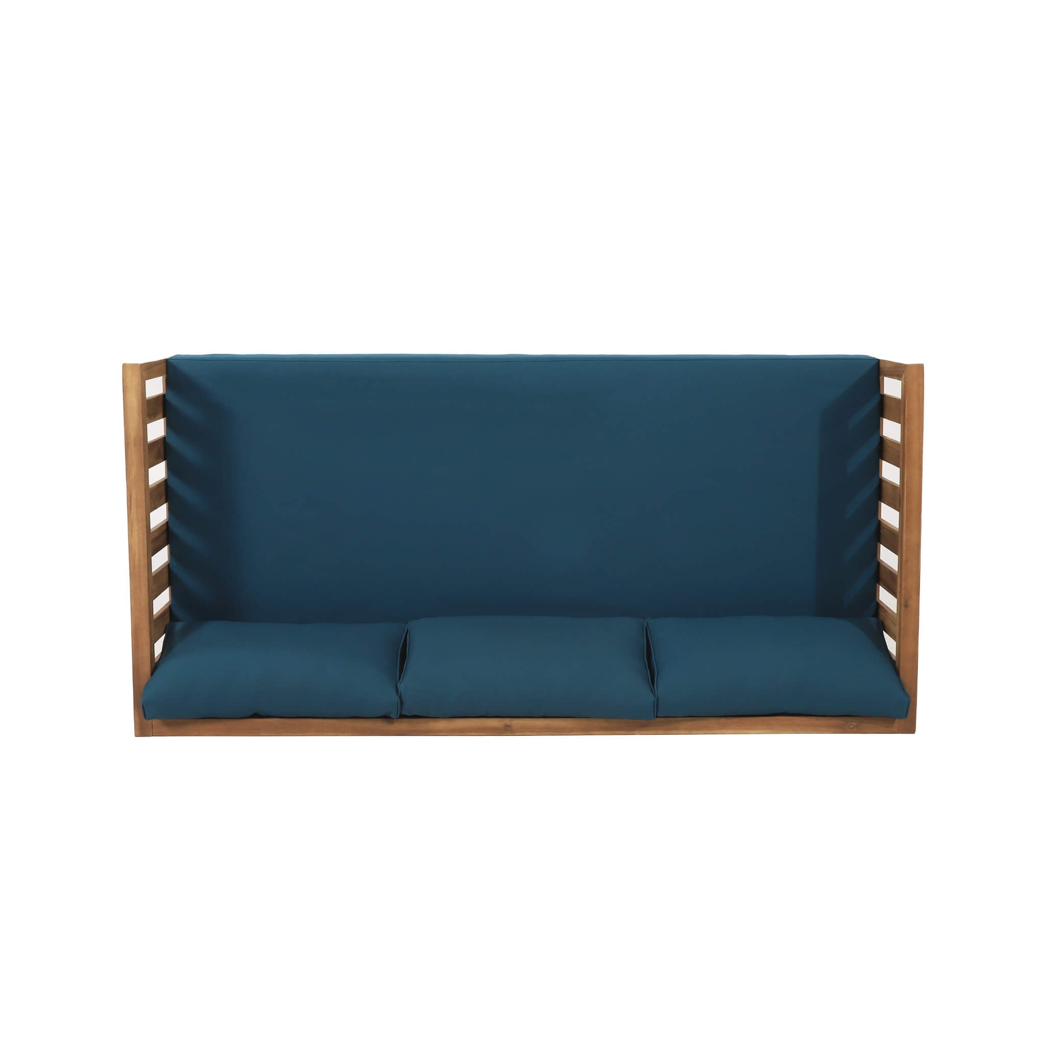 Alora 3-Seater Acacia Wood Daybed Sofa – Convertible with Water-Resistant Cushions