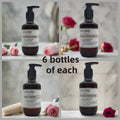 APOTECAROMA 24-Bottle Toiletries Set, 200 mL - Sandalwood Rose