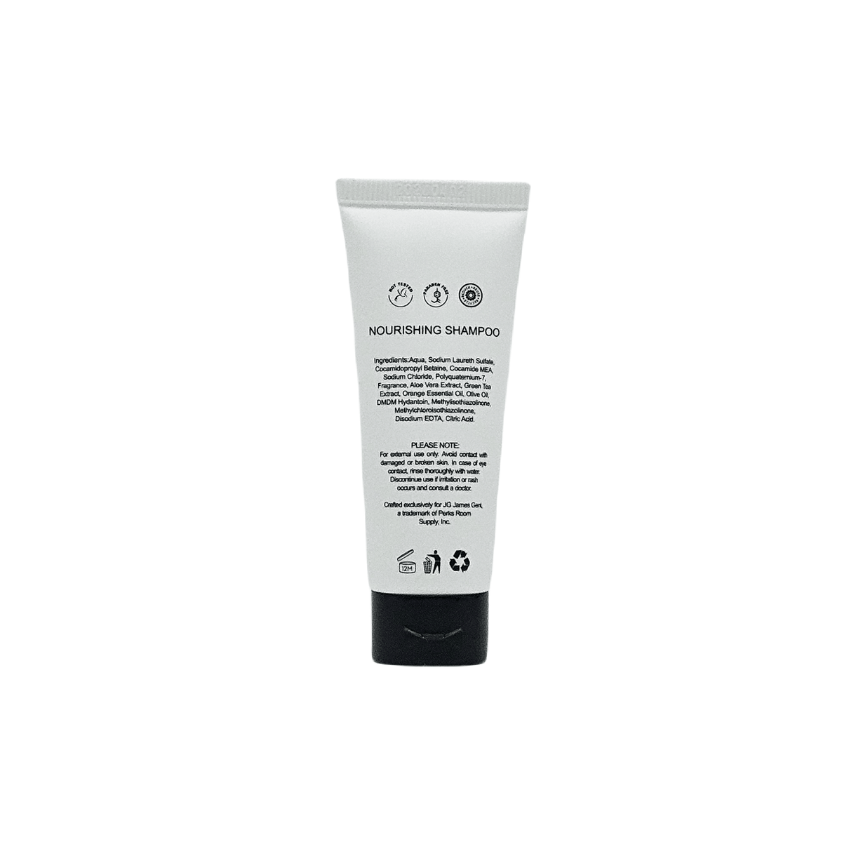 James Gent Travel Shampoo, 30 mL - 50, 200 or 300 Pack