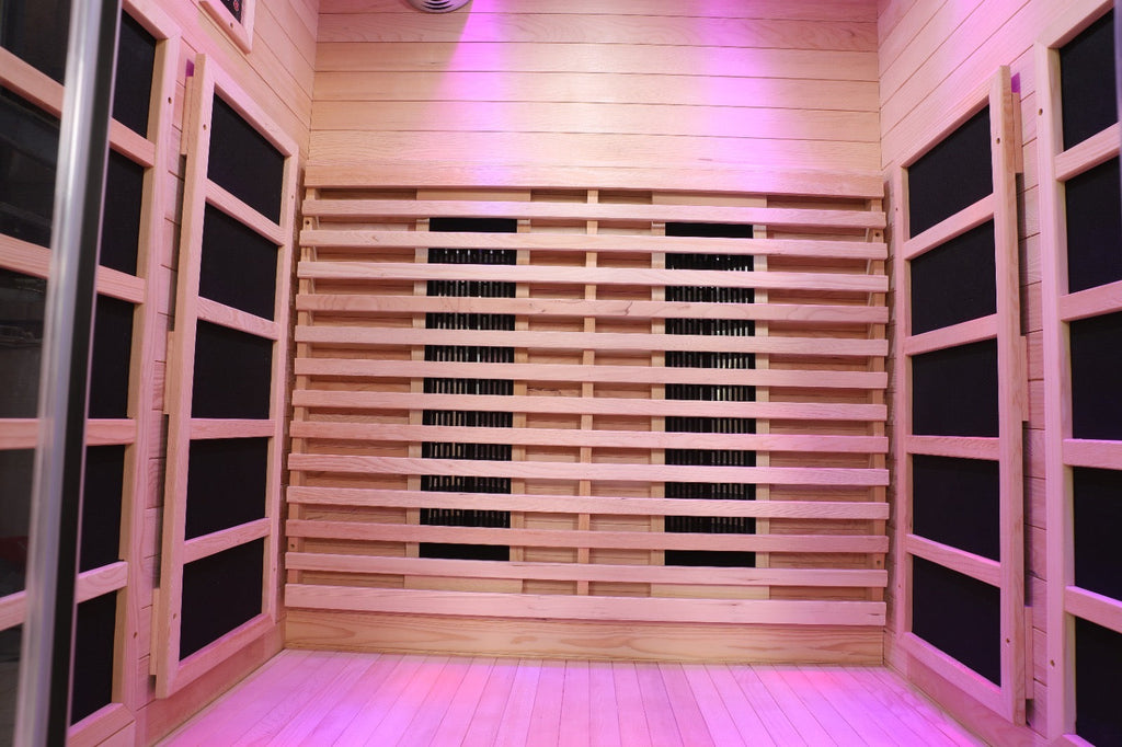 Venetian Full Spectrum Infrared Sauna | Canadian Hemlock | 2 Person
