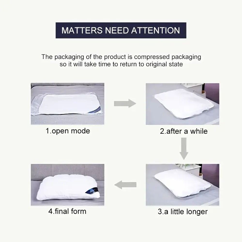 Tufted Rectangular Pillow - Grey or White