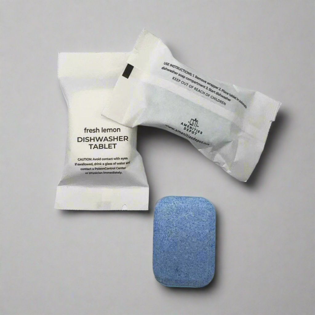Lemon Dishwasher Detergent Tablets, 20 g - 100 or 200 Pack