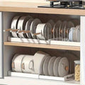 Expandable Pot & Pan Organizer Rack with Adjustable Dividers