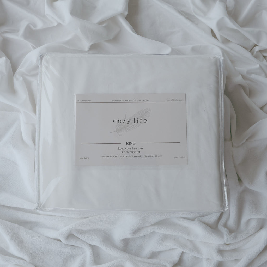 Balanced Foot Warmth Bed Sheet Set