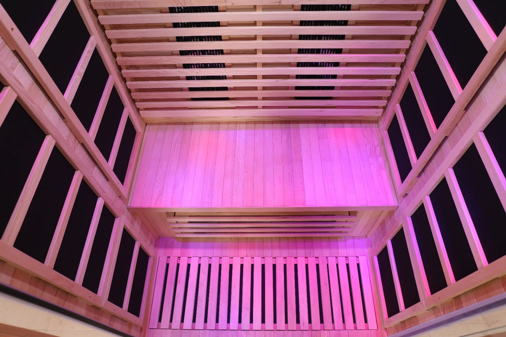 Venetian Full Spectrum Infrared Sauna | Canadian Hemlock | 2 Person