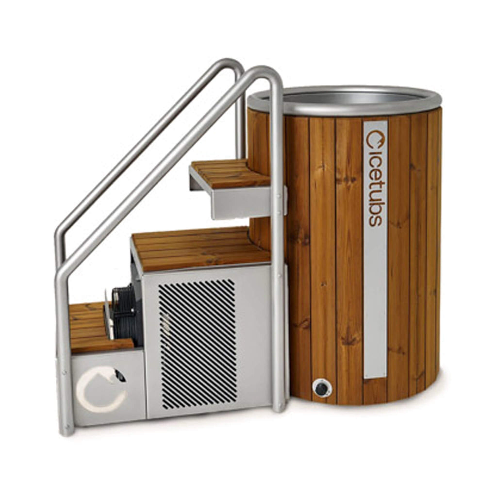 Icetubs IceBarrel Thermowood & Fiberglass Cold Plunge Immersion Tub