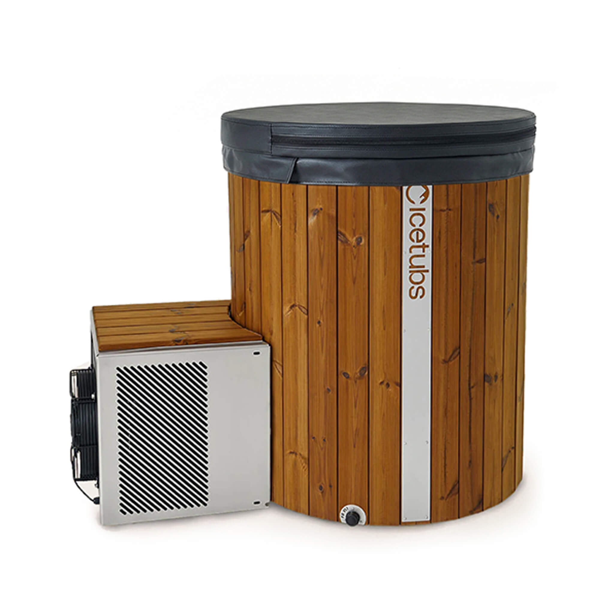 Icetubs IceBarrel XL Thermowood & Fiberglass Cold Plunge Immersion Tub