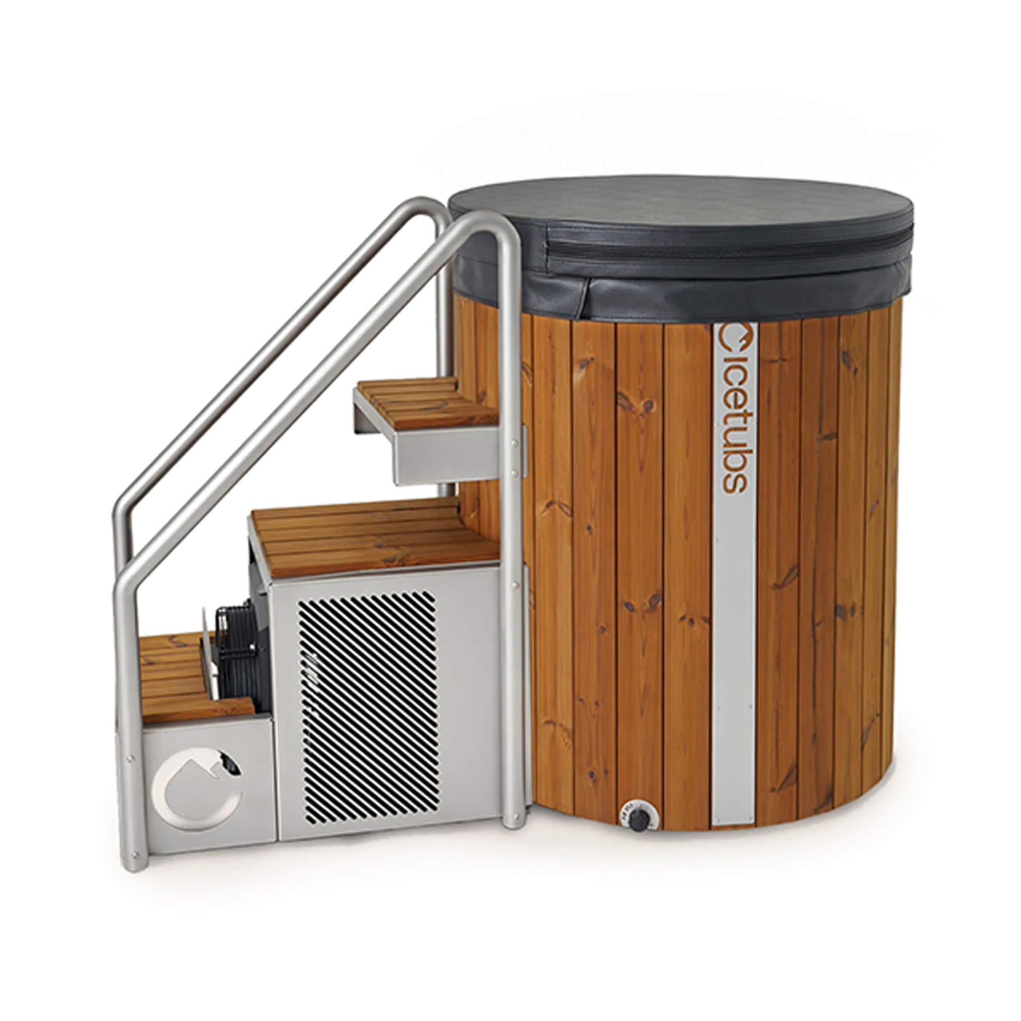 Icetubs IceBarrel XL Thermowood & Fiberglass Cold Plunge Immersion Tub