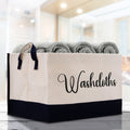 Personalized Canvas Storage Tote Bag Nursery Storage Towel Storage Kids Toy Storage Cloth Storage Storage Bin Storage Tubs Mudroom Storage