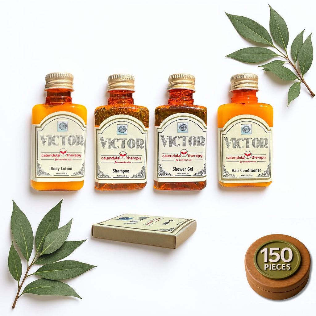 Roomsium Victor Guest Toiletries Set, 150 Pieces