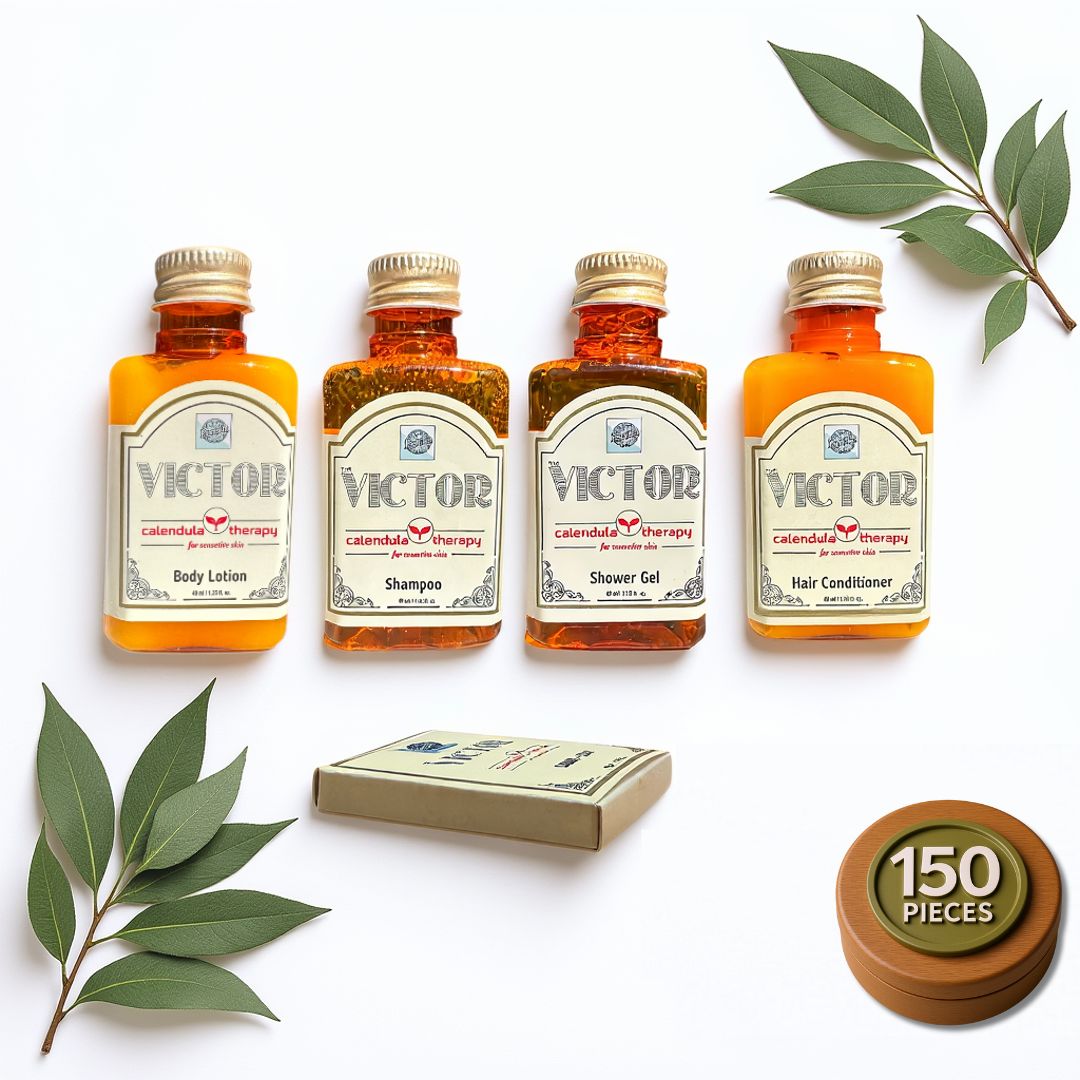 Roomsium Victor Guest Toiletries Set, 150 Pieces