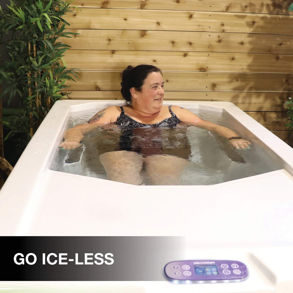 CSC 1000 Premium Cold Plunge Spa Tub with Built-In Ozone & Multi-Colour Exterior Lighting